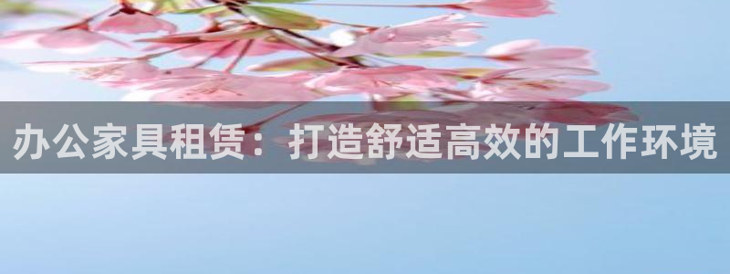 星欧娱乐平台主管：办公家具租赁：打造舒适高效的工作环境