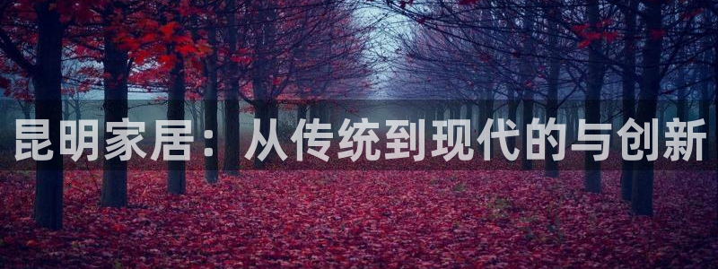 欧星娱乐彩票去：昆明家居：从传统到现代的与创新